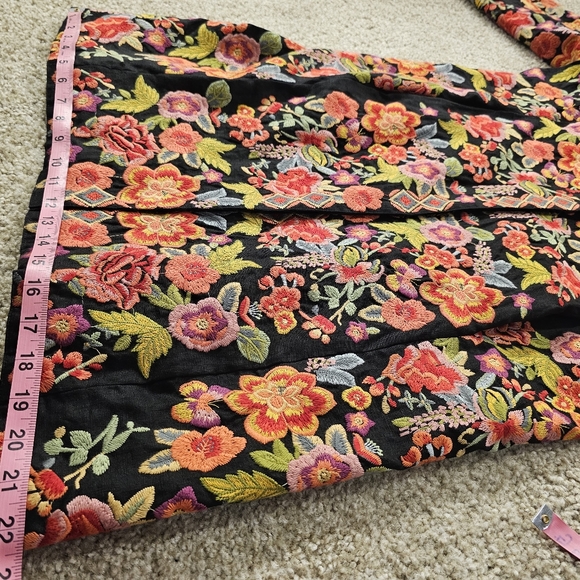 Johnny Was Biya Embroidered Coat *Rare - Picture 10 of 16